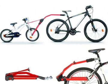 Крепление для велосипедов Peruzzo Trail angel, красное