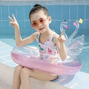 НАДУВНОЕ КОЛЕСО ДЛЯ БАССЕЙНА ПЛЯЖНЫХ ЛЕБЕДЕЙ XL ДЛЯ ВЗРОСЛЫХ ДЕТЕЙ 60см