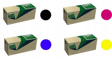 Komplet tonerów Oki cmyk 4x C532 C542 MC563 MC573