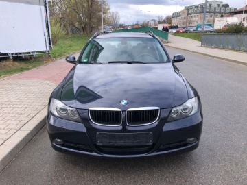 BMW Seria 3 E90-91-92-93 Touring E91 2.0 318i 129KM 2006 BMW 318i XENON KLIMA ALU HAK GRZANE FOTELE IDEALNY STAN Z NIEMIEC, zdjęcie 1