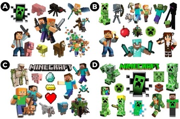 МОЮЩИЕСЯ ТАТУ ДЛЯ ДЕТЕЙ MINECRAFT МНОГО ДИЗАЙНОВ