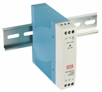 Zasilacz 5V 2A 10W Mean Well MDR-10-5