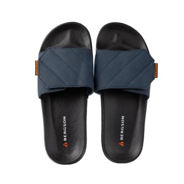 Bergson SHORE Черные мужские шлепанцы, размер. 44
