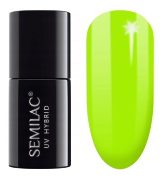 SEMILAC LAKIER HYBRYDOWY 564 NEON LIME 7ML