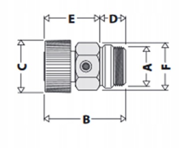 Автоматический воздухоотводчик Caleffi 1/2