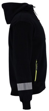 МУЖСКАЯ РАБОЧАЯ ТОЛСТОВКА, ЗАЩИТНАЯ КУРТКА OHS, СВЕТООТРАЖАЮЩАЯ СВЯЗЬ, ПРЕДУПРЕЖДЕНИЕ