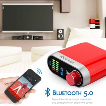 APPJ 2x50 Вт Bluetooth USB Aux VU усилитель мощности