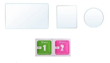 SZKŁO HARTOWANE OBIEKTYW + WYŚWIETLACZ 2xLCD DO DJI OSMO ACTION 4