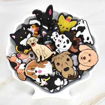 ШПИЛЬКИ ДЛЯ ОБУВИ CROCS CHARMS DOG 20 ШТ.