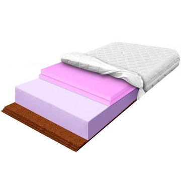 Materac 90x190 aż 3 warstwy kokosu i 6cm HR H4 H5
