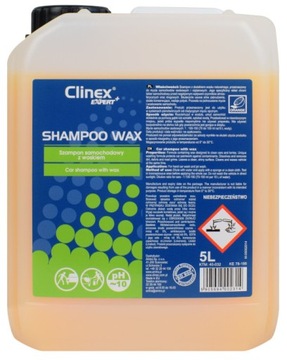 Clinex EXPERT+ SHAMPOO WAX 5L Szampon z Woskiem