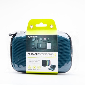 ЗАЩИТНЫЙ ЧЕХОЛ ORICO TRAVEL CASE ДЛЯ ЖЕСТКОГО ДИСКА И АКСЕССУАРОВ GSM