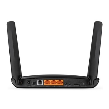 Маршрутизатор TP-Link MR6500v LTE, 2,4 ГГц, 300 Мбит/с, SIM-карта RJ11