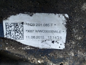 NÁDRŽ PALIVA VW GOLF VII 1.6TDI 5Q0201021RE