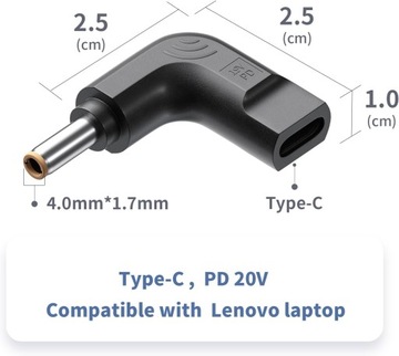 Konwerter CYD USB-C do 19V PD 65W-100W