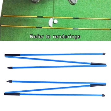 2 тренировочных стержня для гольфа