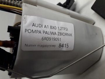 AUDI A1 8X0 1.2 TFSI ČERPADLO PALIVA