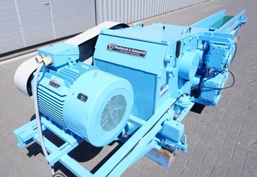 RĘBAK ROZDRABNIACZ RUDNICK & ENNERS BIEG WSTECZNY silnik: 45kW AUTOREWERS