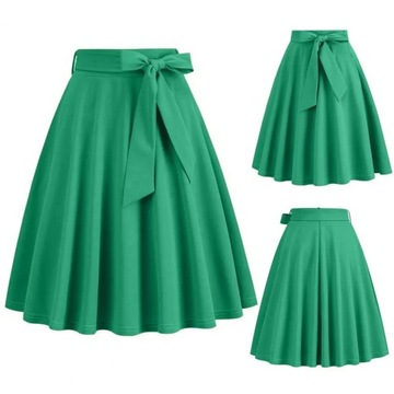 Summer Style Solid Women's Vintage Swing