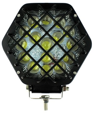 LAMPA ROBOCZA 16LED 48W 12/24V OSŁONA DALEKOSIĘŻNA