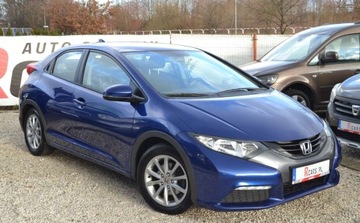 Honda Civic IX Hatchback 5d 1.4 i-VTEC 100KM 2013 Honda Civic bezwypadkowe - Niski przebieg - BEZ KOROZJI - po oplatach 1.3, zdjęcie 8