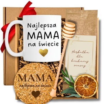 ELEGANCKI KOSZ ZESTAW PREZENTOWY dla mamy teściowej na Dzień Matki urodziny
