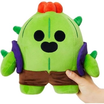 LEON MASKOTKA POSTACIE Z GRY BRAWL STARS ZABAWKA MIĘKKA PLUSZAK