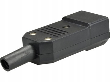 3-контактный разъем переменного тока IEC IEC320 C14 для компьютера ИБП