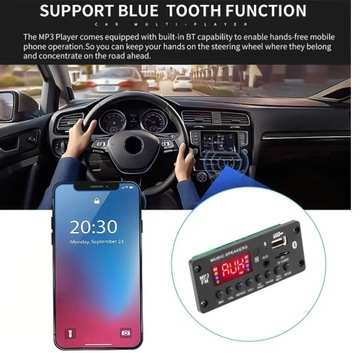 Модуль Bluetooth 5 для радио Сэма. МП3. AUX USB-пульт дистанционного управления