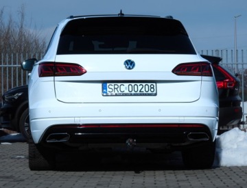 Volkswagen Touareg III SUV 3.0 V6 SCR TDI 286KM 2019 VW Touareg R-Line PL Full Wentyle Masaż Dynaudio Panorama Dociąg Matrix Hak, zdjęcie 32