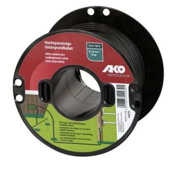 PODZIEMNY PRZEWÓD WYSOKIEGO NAPIĘCIA 100m x 1,6mm AKO