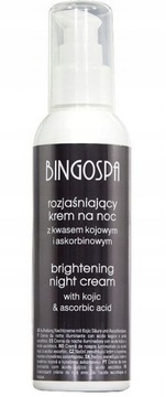 KREM Z KWASEM KOJOWYM I ASKORBINOWYM BingoSpa