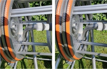 САДОВЫЙ ШЛАНГ 4-СЛОЙНЫЙ ЛУЧШИЙ ГРАФИТ 3/4 50М МЕТАЛЛ CARRY ПОЛЬША