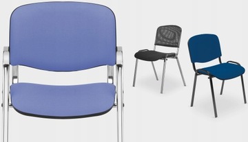 Krzesło do poczekalni Nowy Styl ISO BL C11 CZARNE