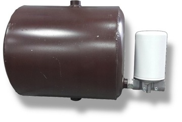 UNIWERSALNY METALOWY ZBIORNIK OLEJU 40L Z FILTREM