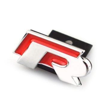 VW RLINE R LINE LOGO EMBLEMAT GRILL ZNACZEK METAL