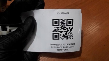 560973354D MECHANIZMUS REGULACE PÁSY LEVÝ PHAETON
