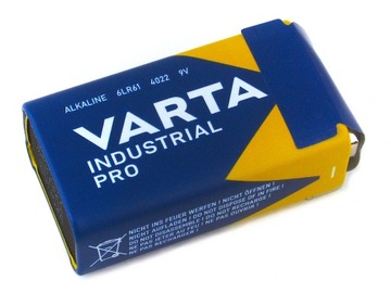 BATERIA 9V 6LR61 VARTA INDUSTRIAL PRO