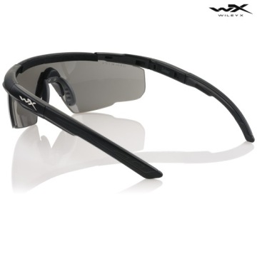 Баллистические очки Wiley X Sabre 2в1 СЕРЫЕ + ПРОЗРАЧНЫЕ