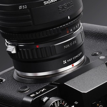 Переходник NIKON F AI на FUJI X FX X-mount X-Pro1, X-E1, X-E2, X-M1 K&F