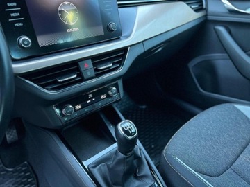 Skoda Scala Hatchback 1.0 TSI 110KM 2022 Skoda Scala Salon PL Szary Steel FV23 Climatronic Grzana szyba ASO, zdjęcie 13