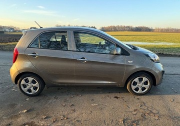 Kia Picanto II Hatchback 5d 1.0 69KM 2014 Kia Picanto Oryginalny lakier, niski przebieg, bez korozji Benzyna 69KM, zdjęcie 3