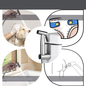 БИДЕ-РАСПЫЛИТЕЛЬ ДЛЯ ТУАЛЕТА РУЧНОЙ ДУШ-БИДЕ ДЛЯ ТУАЛЕТА ДЛЯ ВАННОЙ КОМНАТЫ