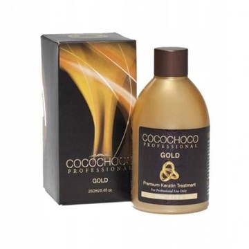CocoChoco Keratyna Gold do Keratynowego Prostowania Włosów 250ml