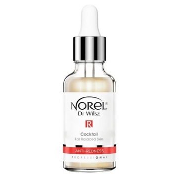 NOREL Koktajl żelowy do sonoforezy na trądzik różowaty Anti-Redness 30ml
