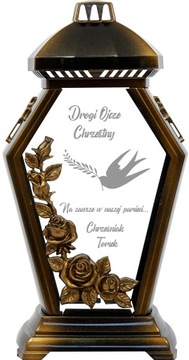 ZNICZ kapliczka dla Ojca Chrzestnego DEDYKACJA