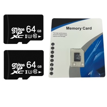 High Endurance microSDXC 64GB V30 z adapterem (rejestratory i monitoring)