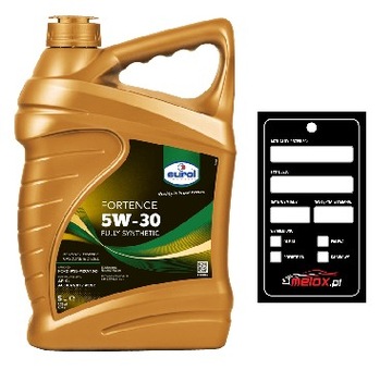 EUROL FORTENCE 5W30 5L FIAT FORD JAGUAR+ ZAWIESZKA