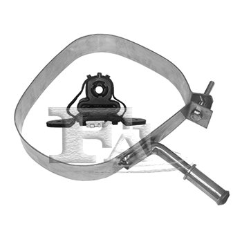 ЗАЖИМ ГЛУШИТЕЛЯ FISCHER С ПОДВЕСКОЙ.CITROEN C3 II 13-