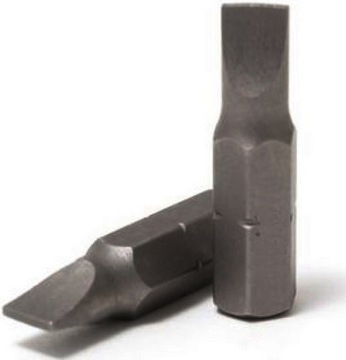 GROT DO WKRĘTARKI PŁASKI 5.5 x 25MM KOŃCÓWKA ŚRUBOKRĘTOWA BIT 1/4''